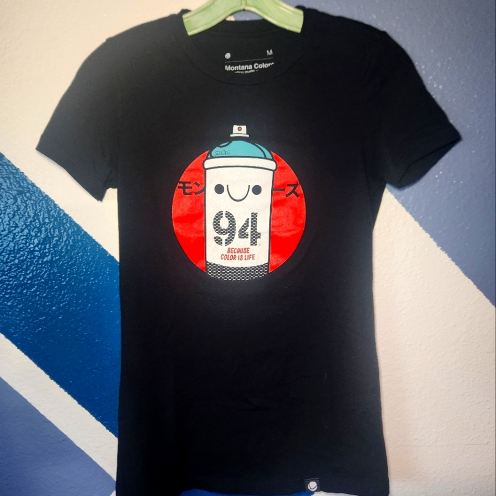 Montana Colors MTN Shirt TShirt vintage Can Spray Paint Cans